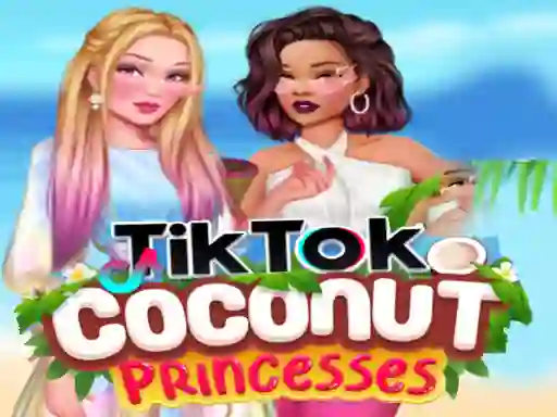 Spēle TikTok Coconut Princesses online