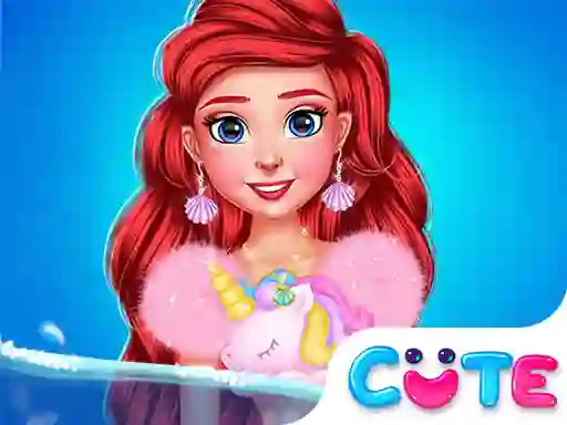Spēle Princess Turned Into Mermaid online