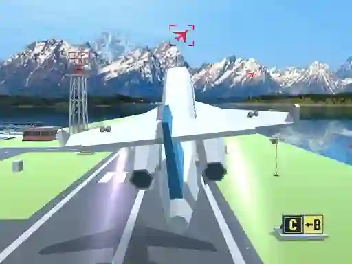 Spēle Polygon Flight Simulator online
