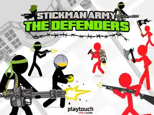 Spēle Stickman Army: The Defenders online