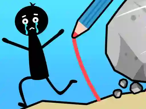 Spēle Save The Stick: Draw Line online