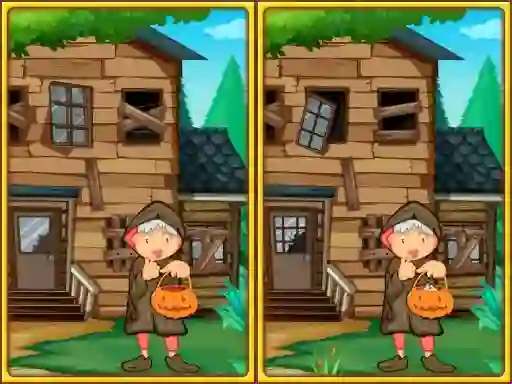 Spēle Spot the differences halloween online