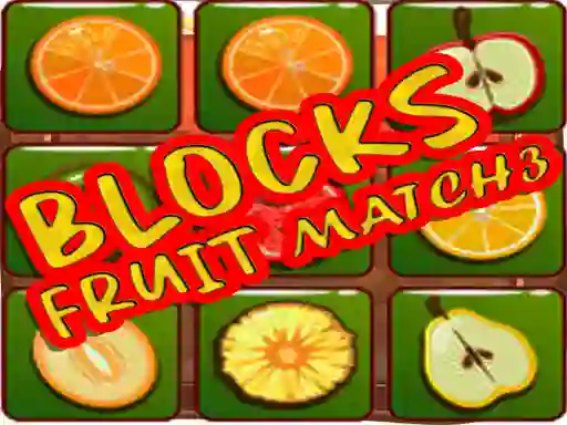 Spēle Blocks Fruit Match3 online