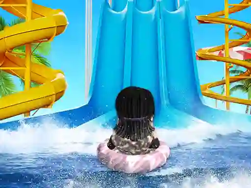 Spēle Uphill Rush Water Park 3D online
