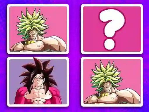 Spēle DragonBall Match Cards online