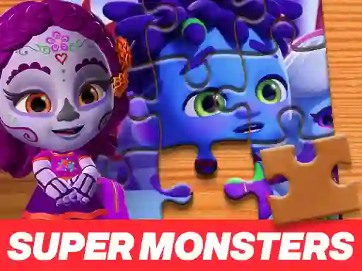 Spēle Super Monsters Jigsaw Puzzle online