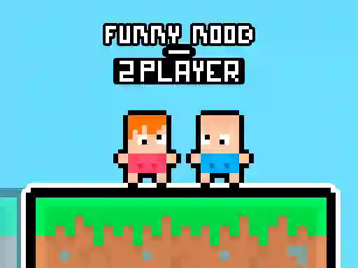 Spēle Funny Noob 2 Player online