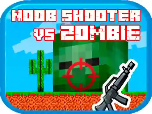 Spēle Noob shooter vs Zombie online