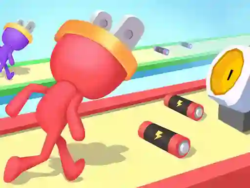 Spēle Plug Man Race online