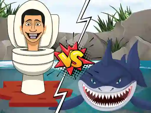Spēle Hungry Shark Vs Skibidi online