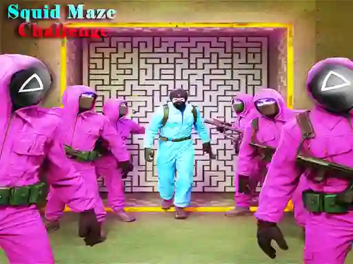 Spēle Squid Maze Challenge online