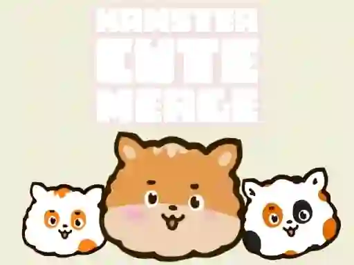Spēle Hamster Cute Merge online