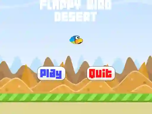 Spēle FLAPPY BIRD DESERT online