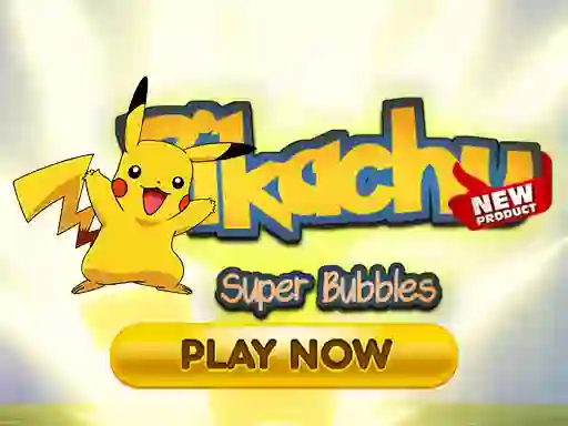 Spēle Pikachu Super Bubbles online