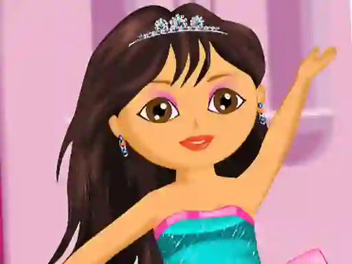 Spēle Dora Ballerina Dressup online