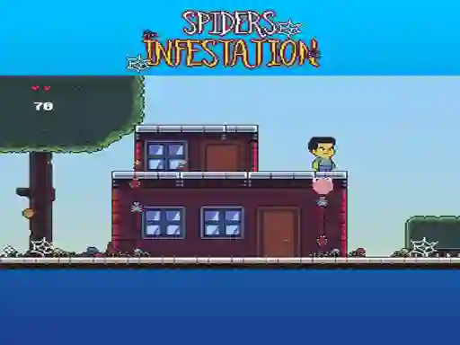 Spēle Spiders Infestation online