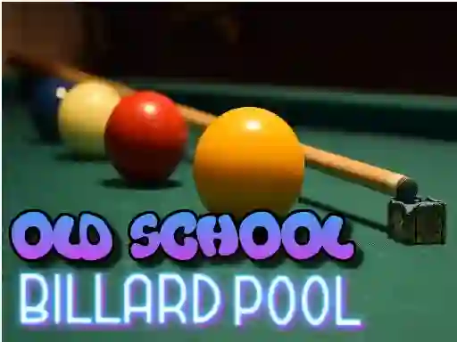 Spēle Old School Billard Pool online