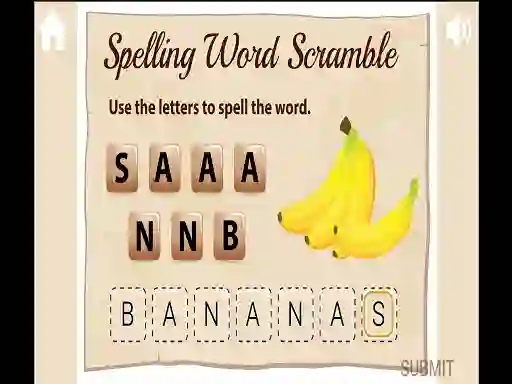 Spēle Spelling Word Scramble online