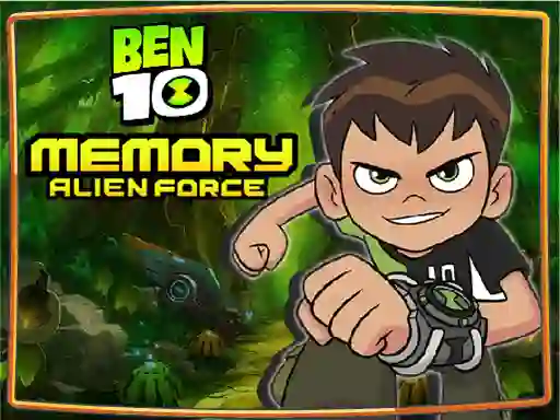 Spēle Ben 10 Memory Alien Force online