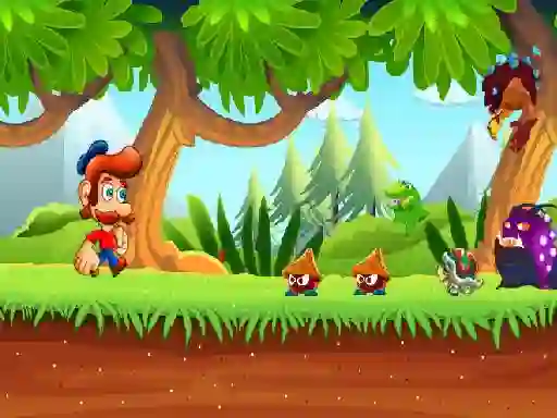 Spēle Super Leo World online