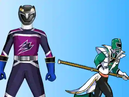 Spēle Power Rangers Dressup online
