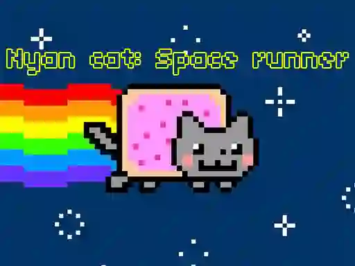 Spēle Nyan Cat: Space runner online