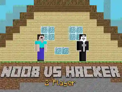 Spēle Noob vs Hacker 2 Player online