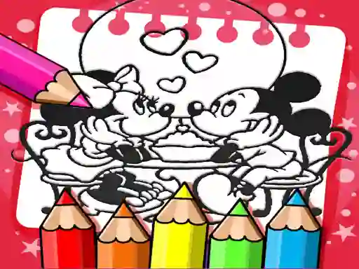 Spēle Mickey Mouse Coloring Book online