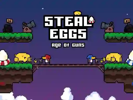 Spēle Steal Eggs Age of Guns online