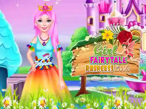 Spēle Girl Fairytale Princess Look online