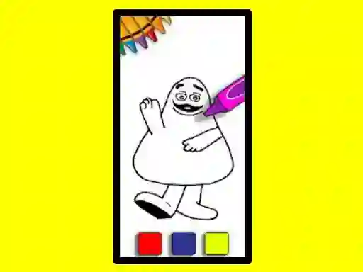 Spēle Grimace Coloring Book online