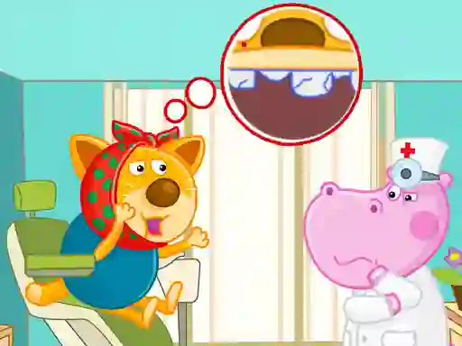 Spēle Hippo Dentist online