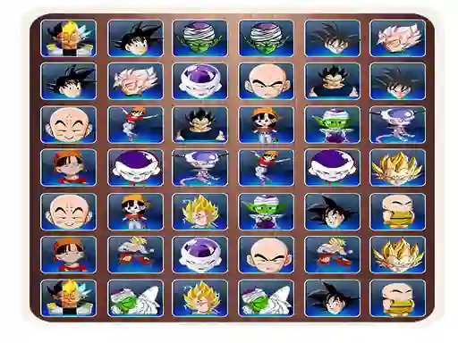 Spēle ?Find The Dragon Ball Z Face online