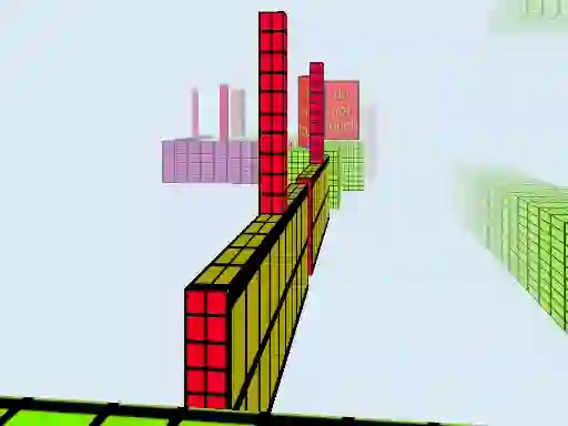 Spēle Bloxy Block Parkour online