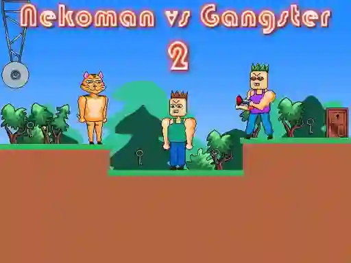 Spēle Nekoman vs Gangster 2 online