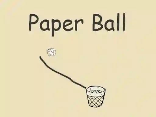 Spēle Paper Ball online