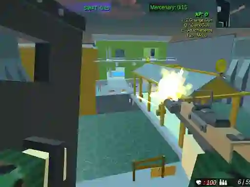 Spēle Pixel Crazy Minecraft shooter online