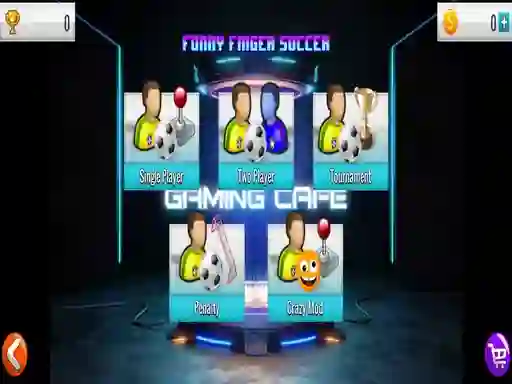 Spēle Funny Finger Soccer online