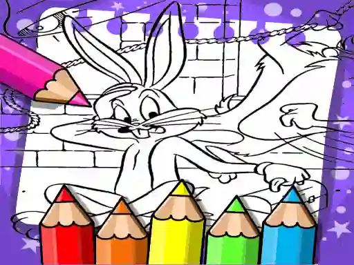 Spēle Bugs Bunny Coloring Book online
