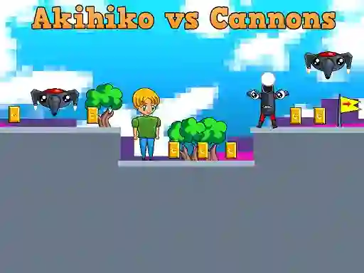 Spēle Akihiko vs Cannons online