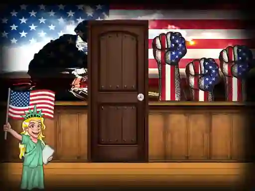 Spēle Amgel 4th Of July Escape online
