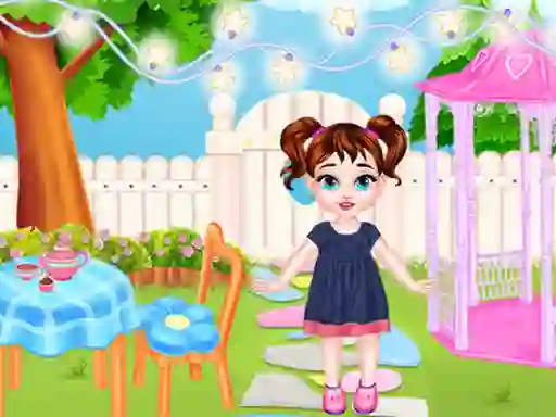 Spēle Baby Taylor Backyard Decorating online