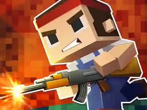 Spēle Blocky Shooting Swat Multiplayer online