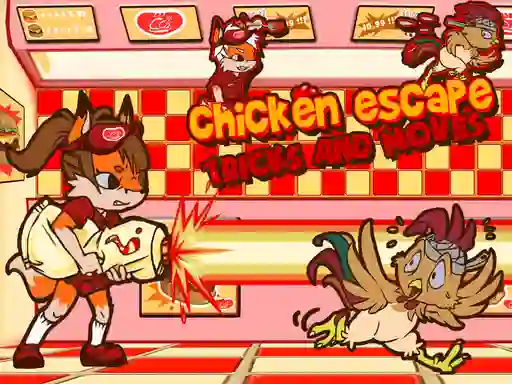 Spēle Chicken Escape Tricks and moves online