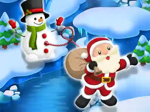 Spēle Santa SnowMan Jump online