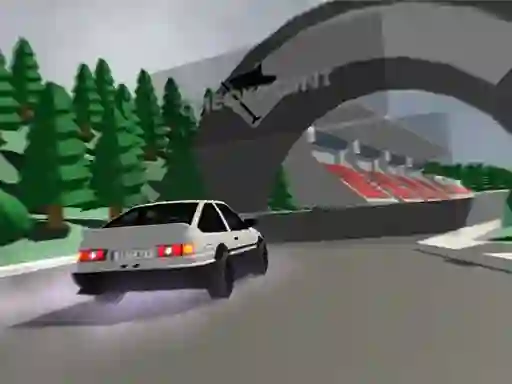 Spēle Low poly car racing online