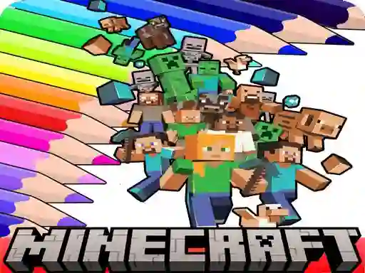 Spēle Coloring Book for Minecraft online