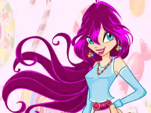 Spēle Winx Candy Girl online