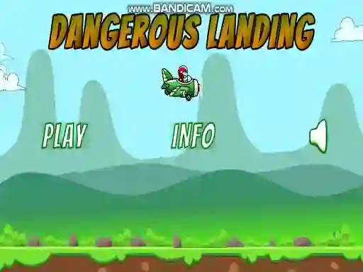 Spēle Dangerous Landing online