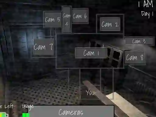 Spēle Five Nights at Horror Games online